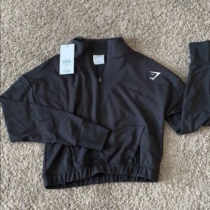 Gymshark Pippa Pullover Size Small Black